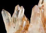 Tangerine Quartz Crystal Cluster - Madagascar #58841-5
